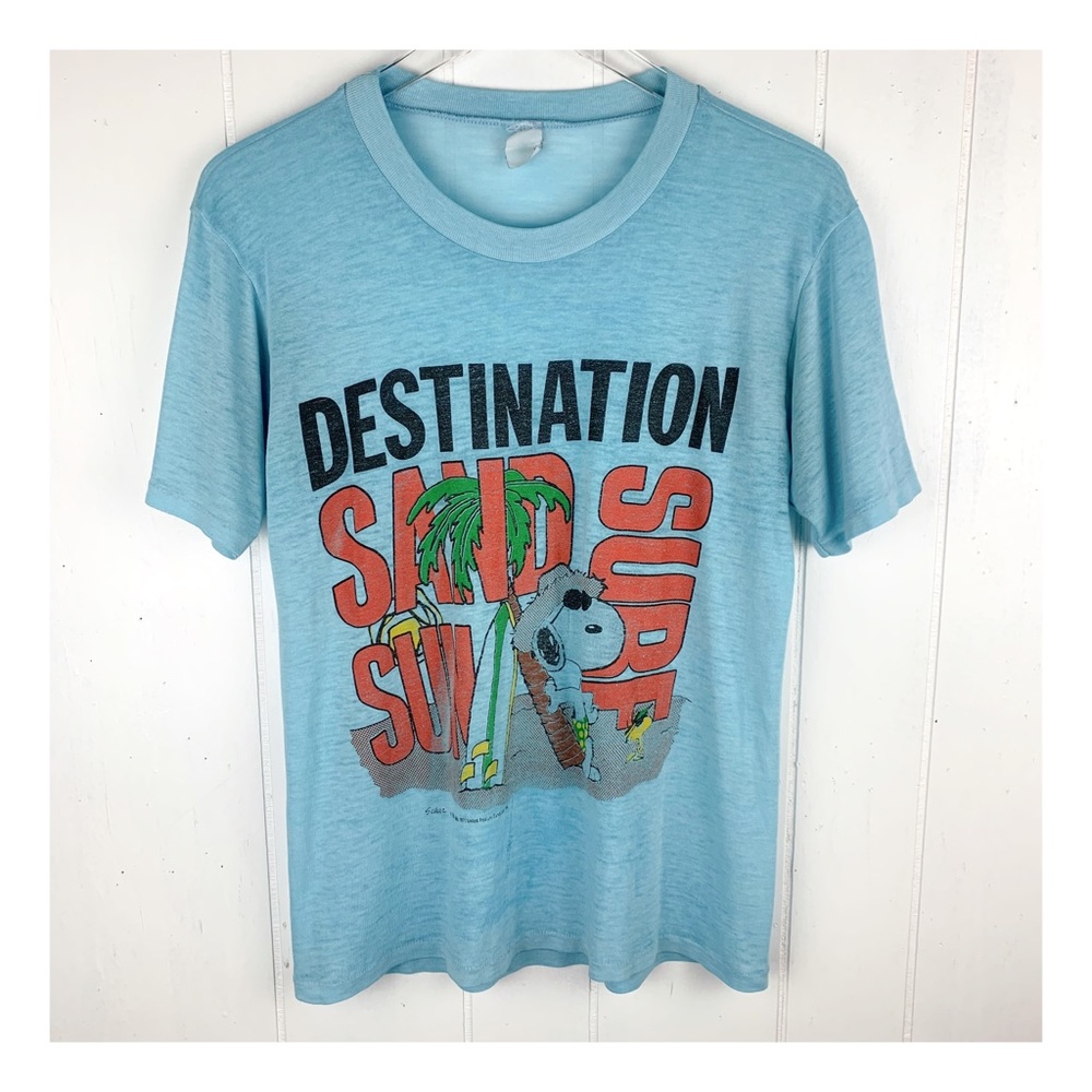 Vintage 70s Single Stitch Snoopy Tee